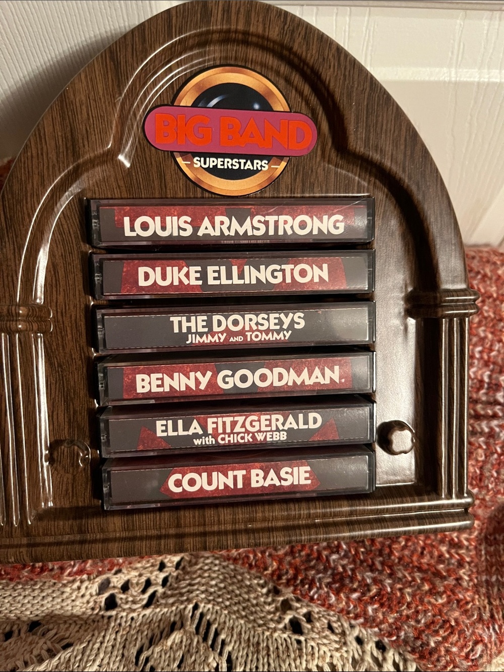 Seven Big Band Superstars Cassettes With Their Hits In Radio - Syle Pack